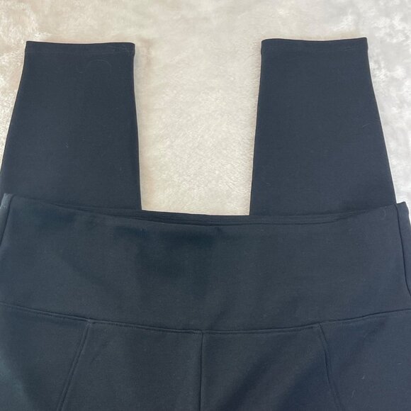 Assets by Spanx Ponte Full Length Shaping Leggings Women’s Plus Size 1X Black - Picture 6 of 10